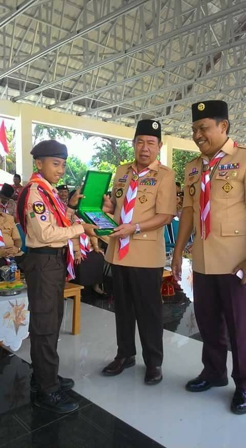 Alief Agusti Santri MTs. As'Adiyah Menjadi Duta Indonesia Pada Jambore Dunia di Jepang