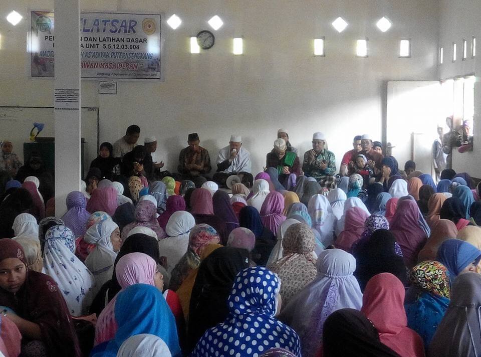 Pasca Kebakaran Pimpinan Ponpes As'adiyah Temui Para Santri