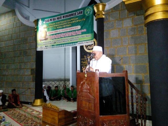 STAI Dan LP2A Gelar Isra' Mi'raj