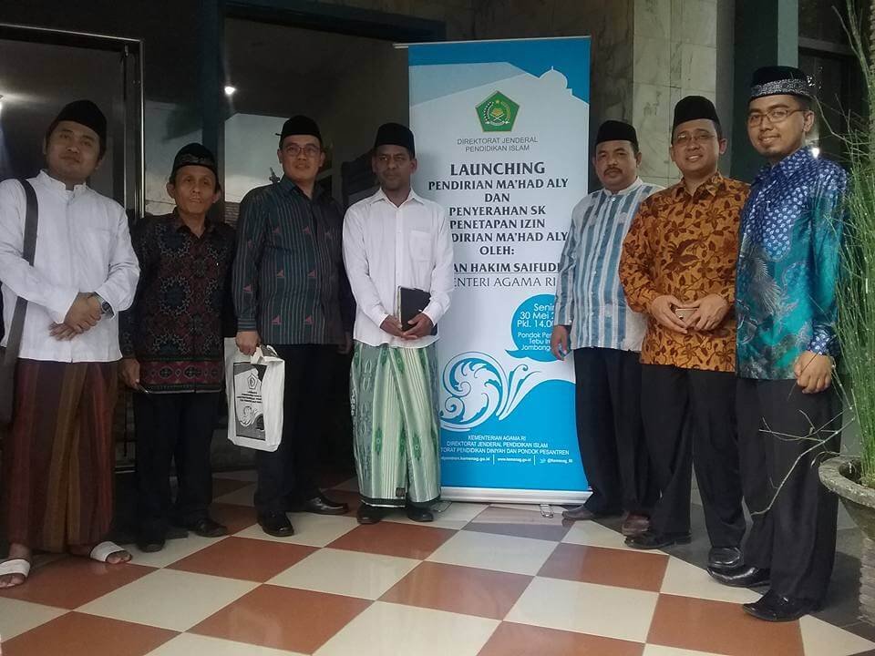 Alhamdulillah SK Pendirian Ma'had Aly As'adiyah..