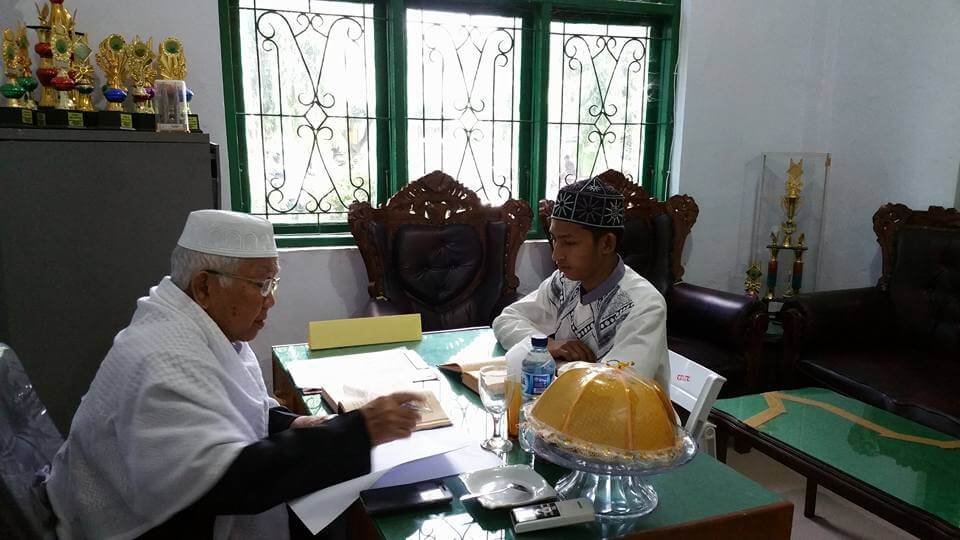 Foto Calon Mahasantri Ma'hady Aly Saat Melakukan Tes
