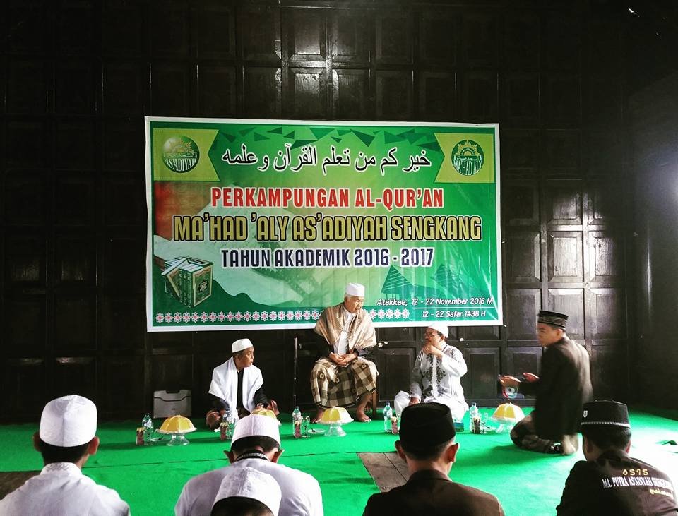 Pimpinan Pesantren As'adiyah Membuka Secara Resmi Perkampungan Al-Qur'an Ma'had Aly