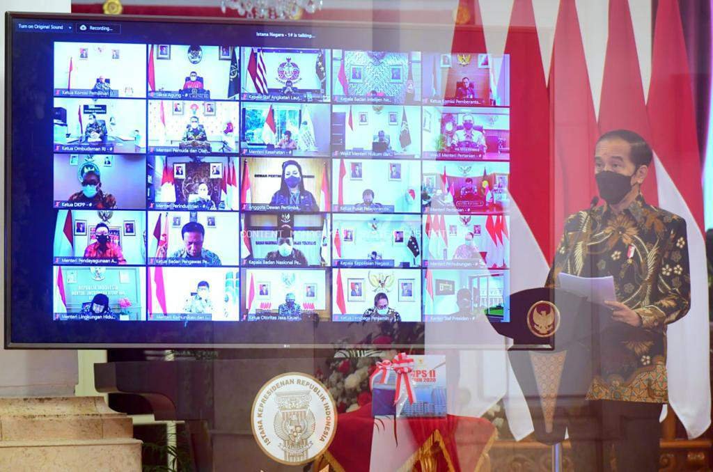 Menpora Amali Hadiri Penyampaian LHP LKPP 2020 Secara Virtual