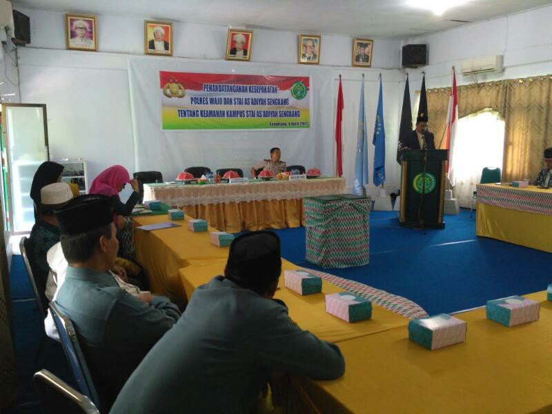 Penandatanganan Kesepakatan Bersama Polres Wajo