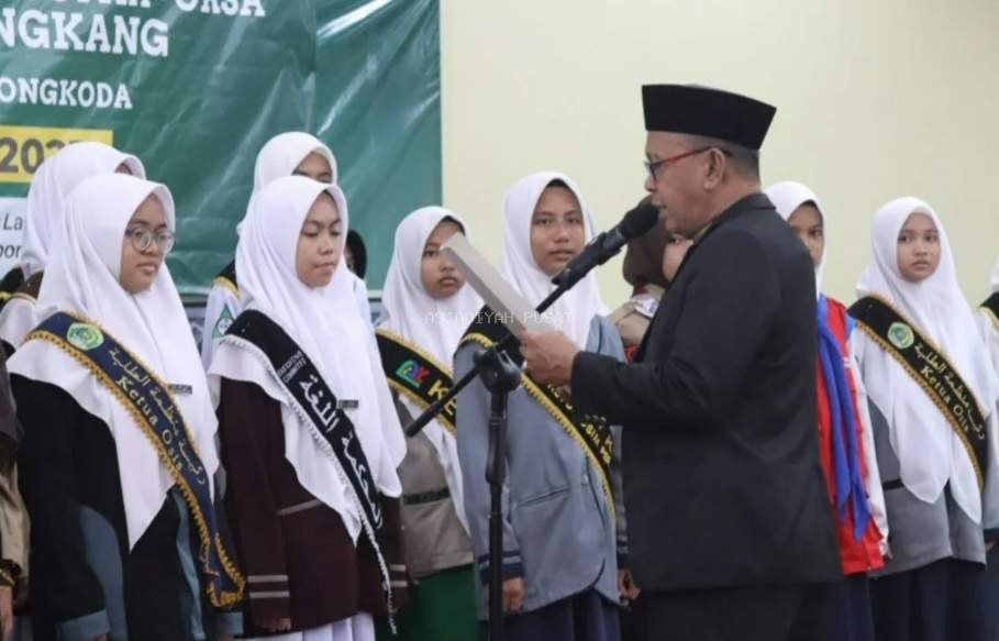 Organisasi Santri Kampus Lapongkoda Resmi Dilantik, Santri Didorong Aktif Berkarya dan Berinovasi