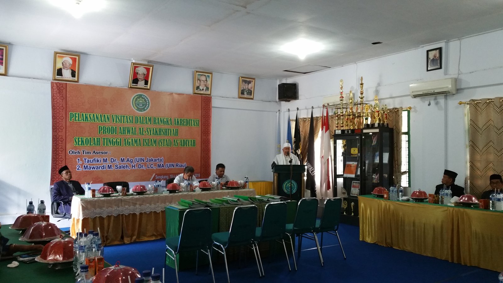 Tim Asesor lakukan Visitasi Akreditasi..