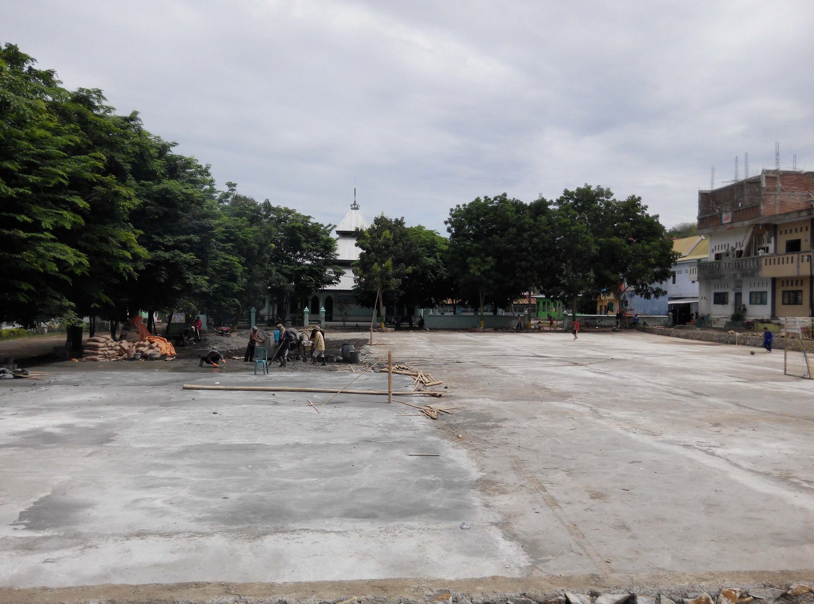 Pembangunan Sarana Olahraga Sudah Mencapai Tahap Finishing