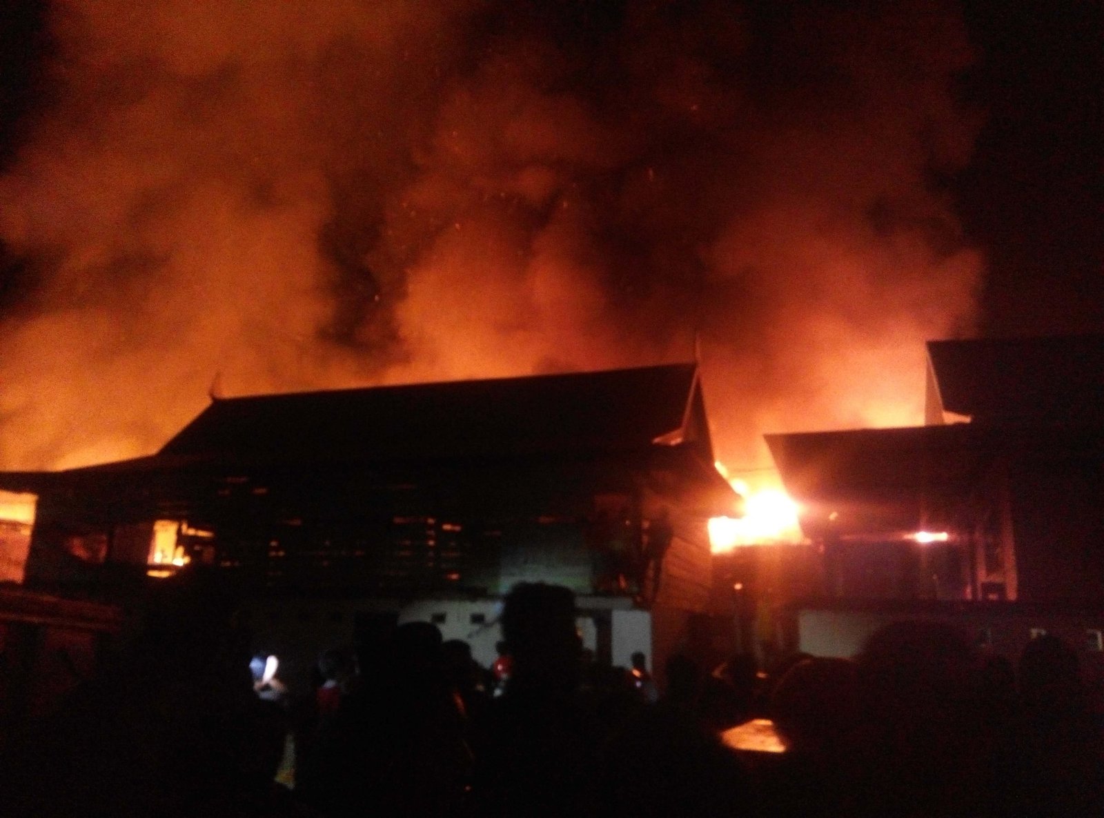 Asrama Santri As'adiyah Kembali Terbakar