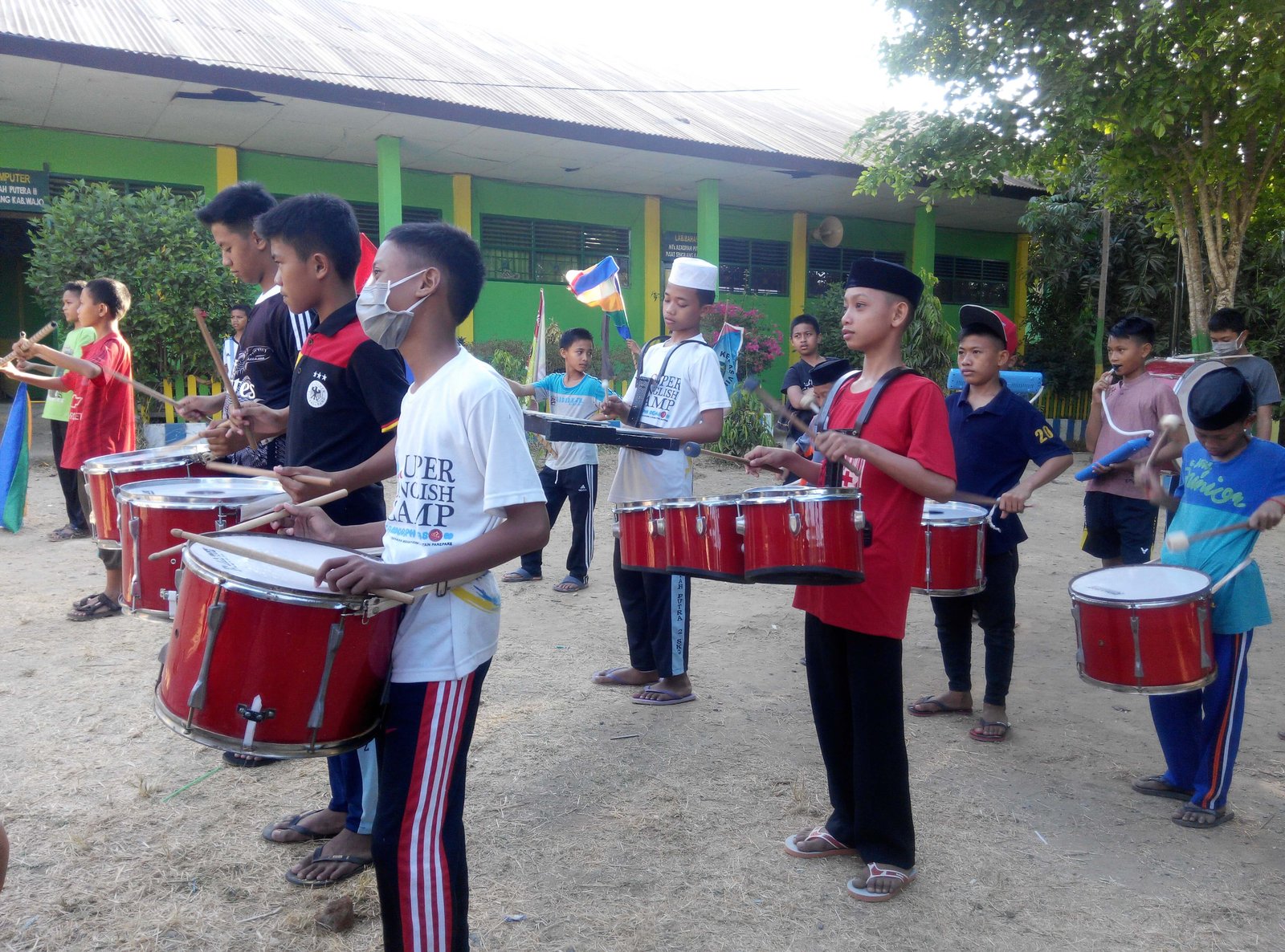 Menyambut Satu Muharram, Santri Gelar Latihan