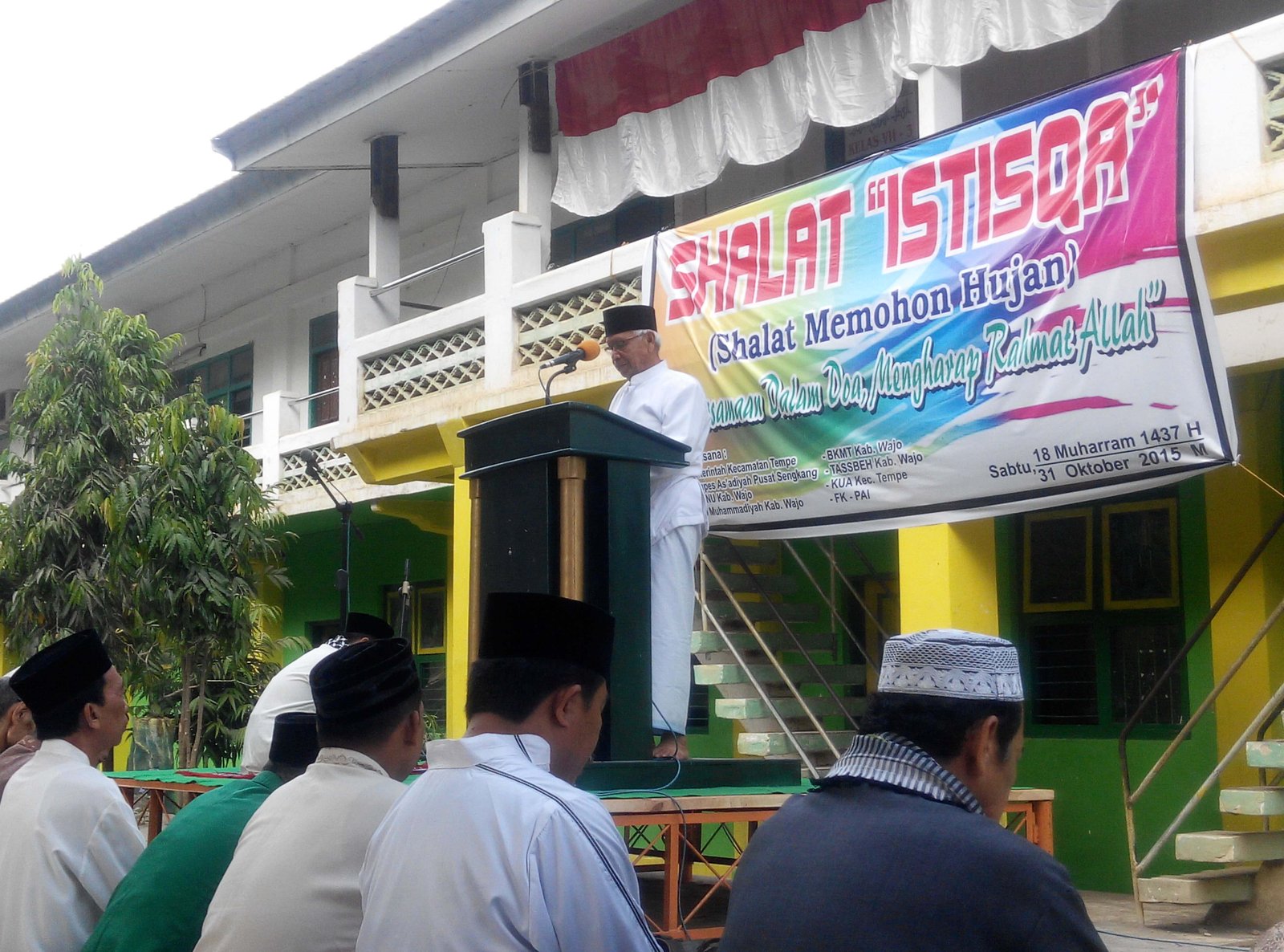 KUA, Pemkab Wajo Bersama Ormas Islam Gelar Shalat Istisqa