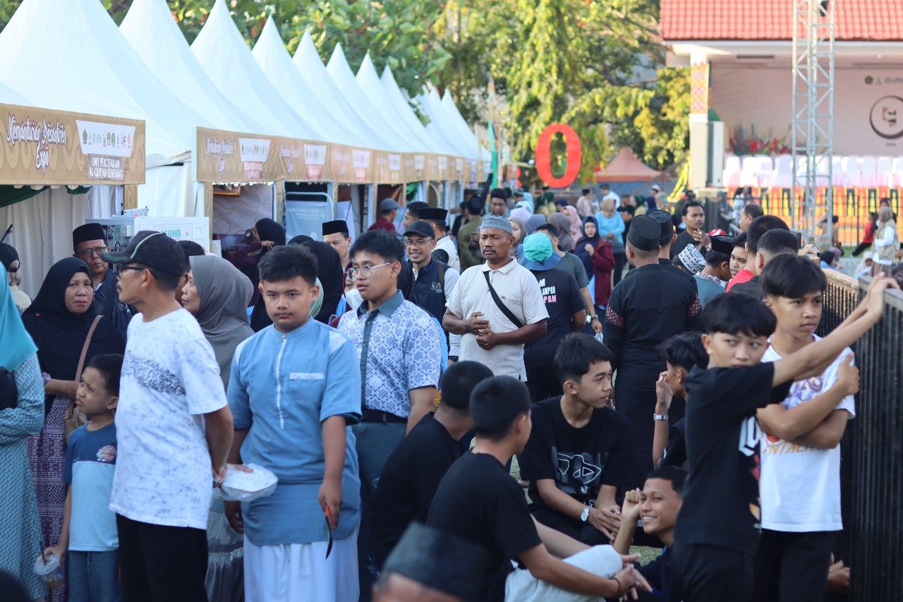 Expo Kemandirian Pesantren Jadi Jembatan Santri dan Dunia Bisnis di Wajo