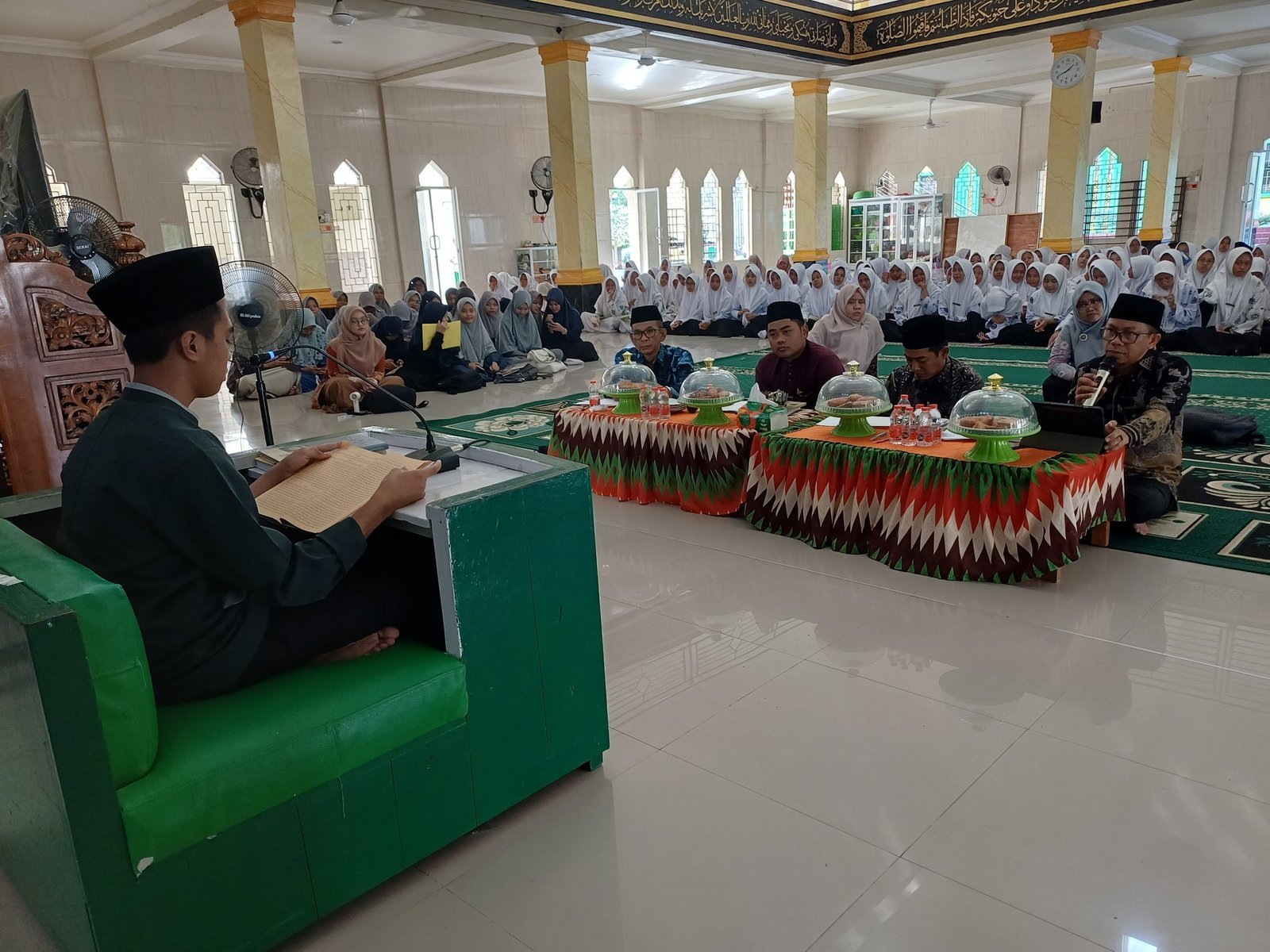 Hari Kedua Trial Peserta Karantina MQKI Kafilah As’adiyah Fokus pada Pemantapan Materi dan Mental Santri