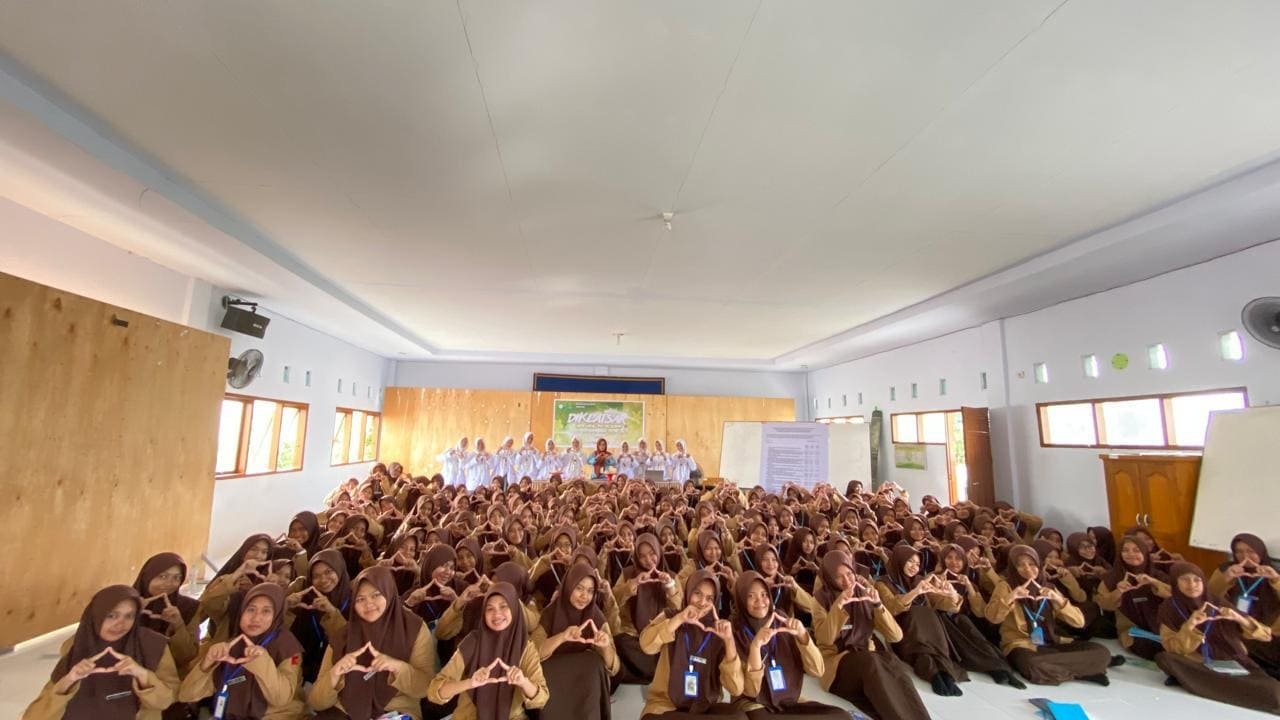 MAS As'adiyah Putri Sengkang Gelar Diklatsar UKS Mengangkat Tema 'Gerakan Hidup Sehat untuk Masa Depan Lebih Cerah'