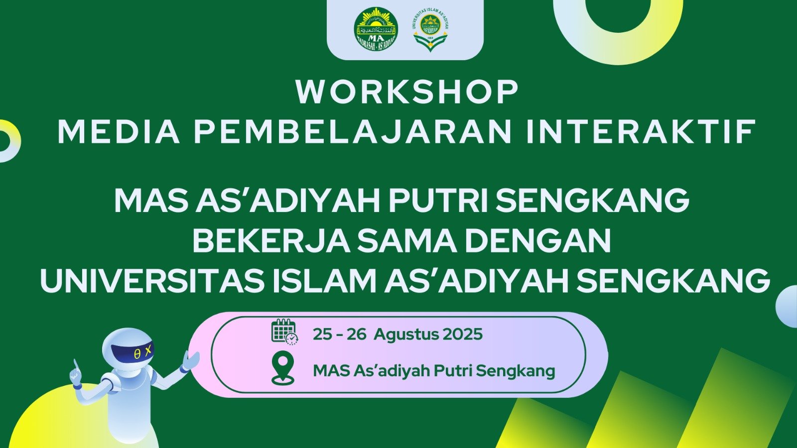 MAS As’adiyah Putri Sengkang Gelar Workshop Media Pembelajaran Interaktif Bersama UNISAD