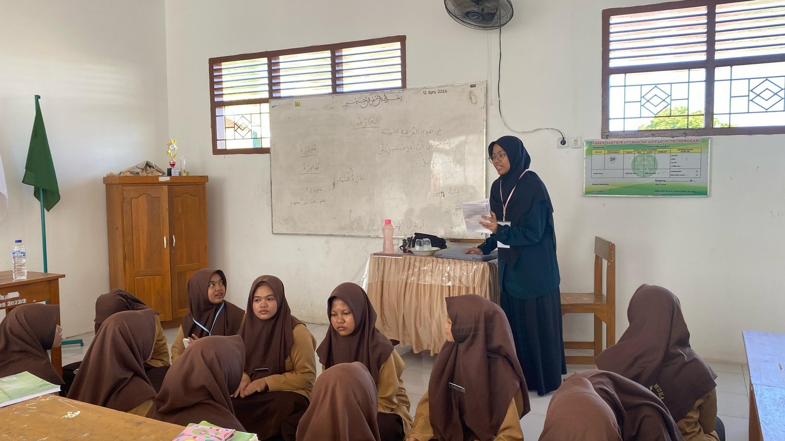 MAS As’adiyah Putri Sengkang Selenggarakan Perkampungan Bahasa Arab untuk Santriwati Kelas XI