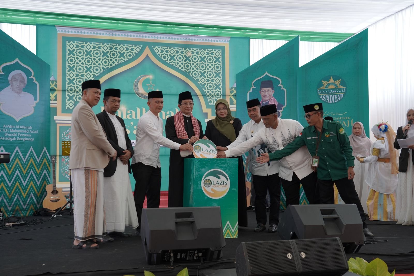 Menteri Agama RI Launching LAZIS As’adiyah Sengkang