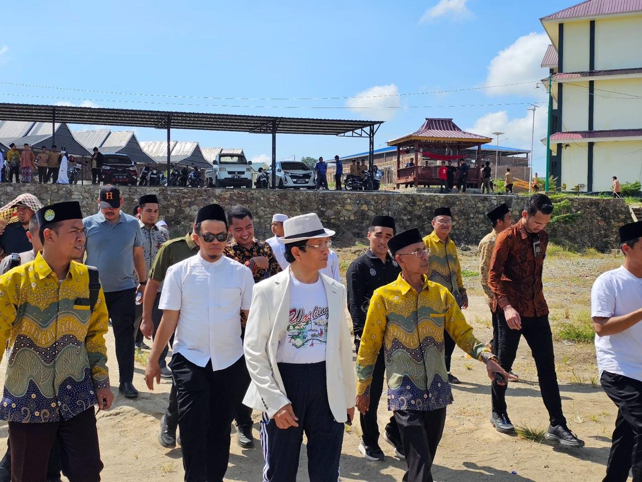 Pastikan Kebutuhan Santri Terpenuhi, Prof. Nasaruddin Umar Cek Progres Pembangunan Macanang