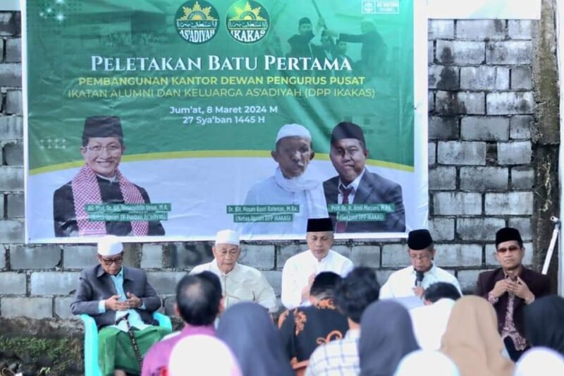 Peletakan Batu Pertama Kantor Dewan Pengurus Pusat IKAKAS : Memulai Era Baru Dakwah dan Pengkaderan