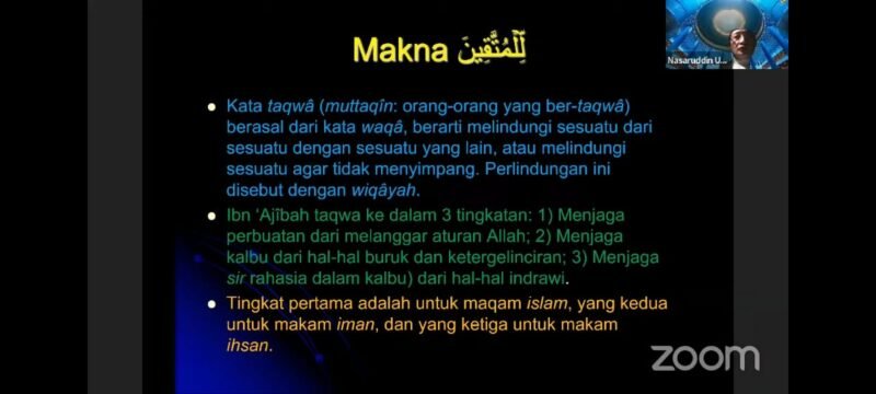 Pengajian Khusus di Pondok Pesantren As'adiyah: Mendalami Konsep Muttaqin Bersama AG. Prof. Nasaruddin Umar
