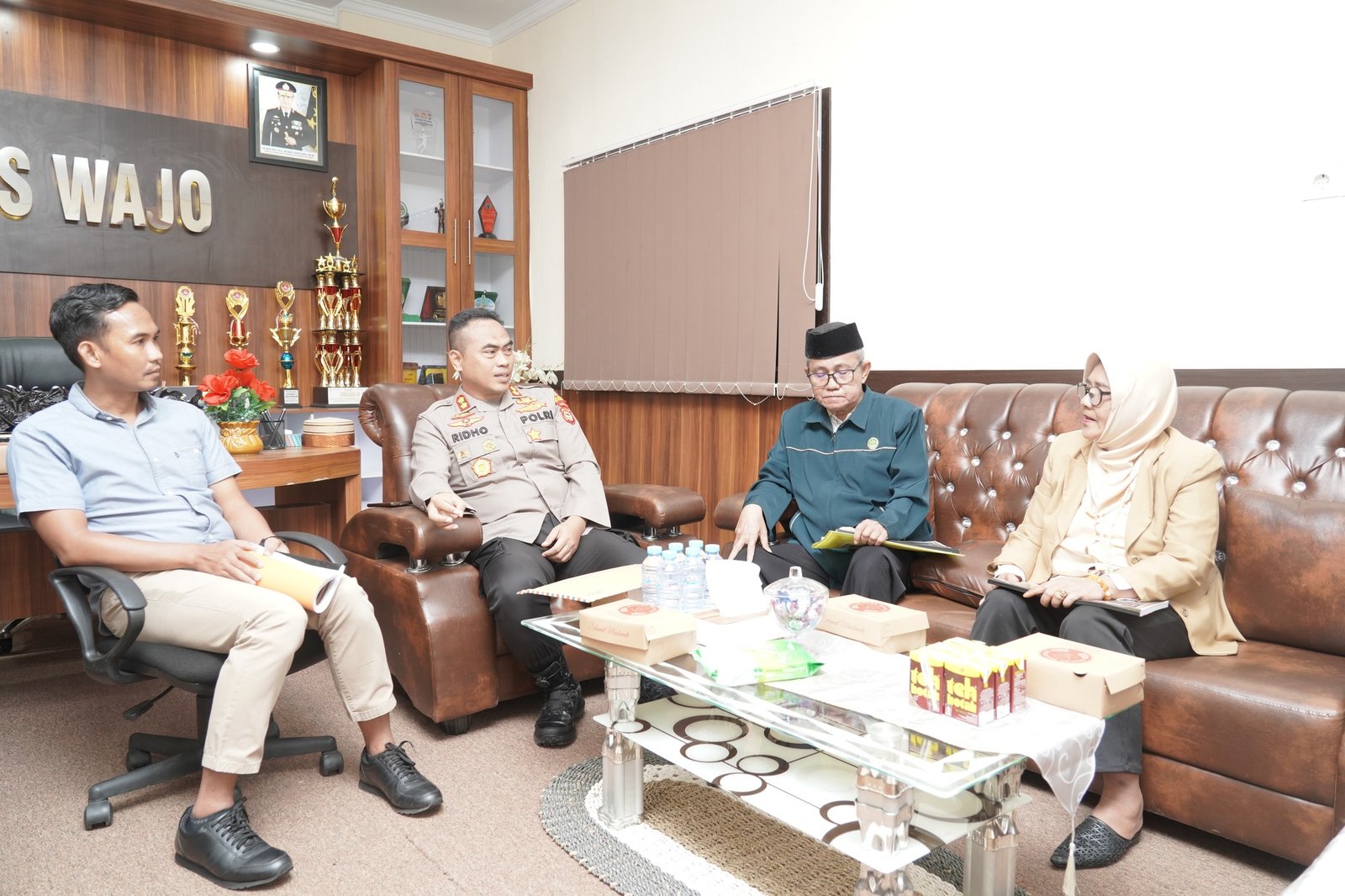 Pengurus As’adiyah Adukan Dugaan Penyerobotan Tanah Wakaf ke Polres Wajo