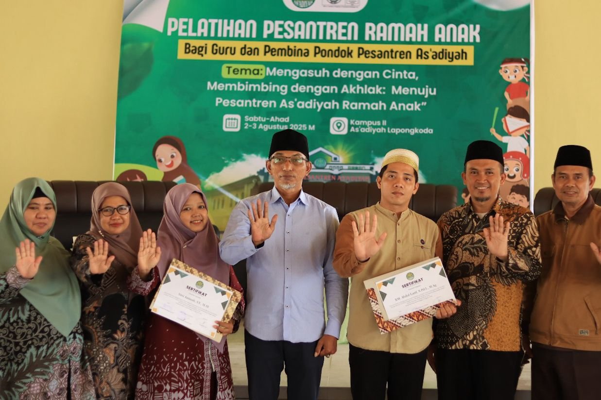 Penutupan Pelatihan Pesantren Ramah Anak, As’adiyah Tegaskan Komitmen terhadap Perlindungan Santri