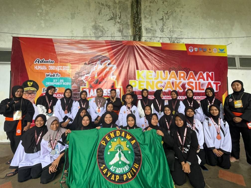 Perguruan Pendawa Sayap Putih As'adiyah Sengkang Raih 49 Medali di Kejuaraan Pencak Silat Makassar Championship 3