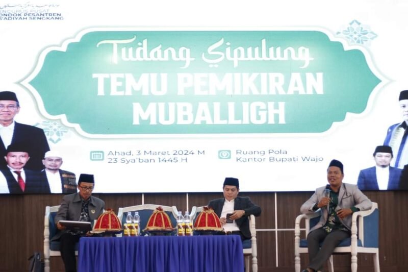 Pertahankan Eksistensi Dai di Era Milenial, Pontren As'adiyah Gelar Tudang Sipulung Temu Pemikiran Mubaligh