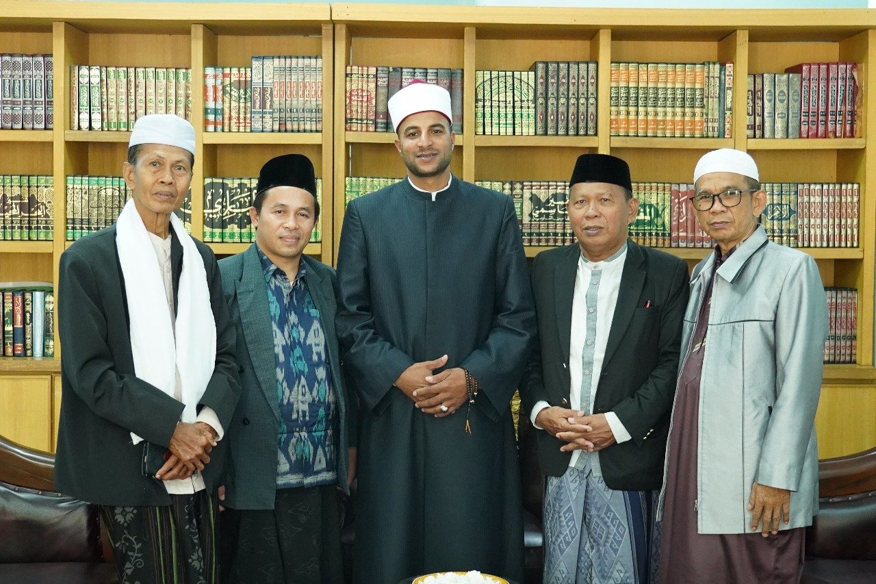 Pondok Pesantren As’adiyah Terima Syekh Alaa Nour Beshry Abdalla dari Mesir
