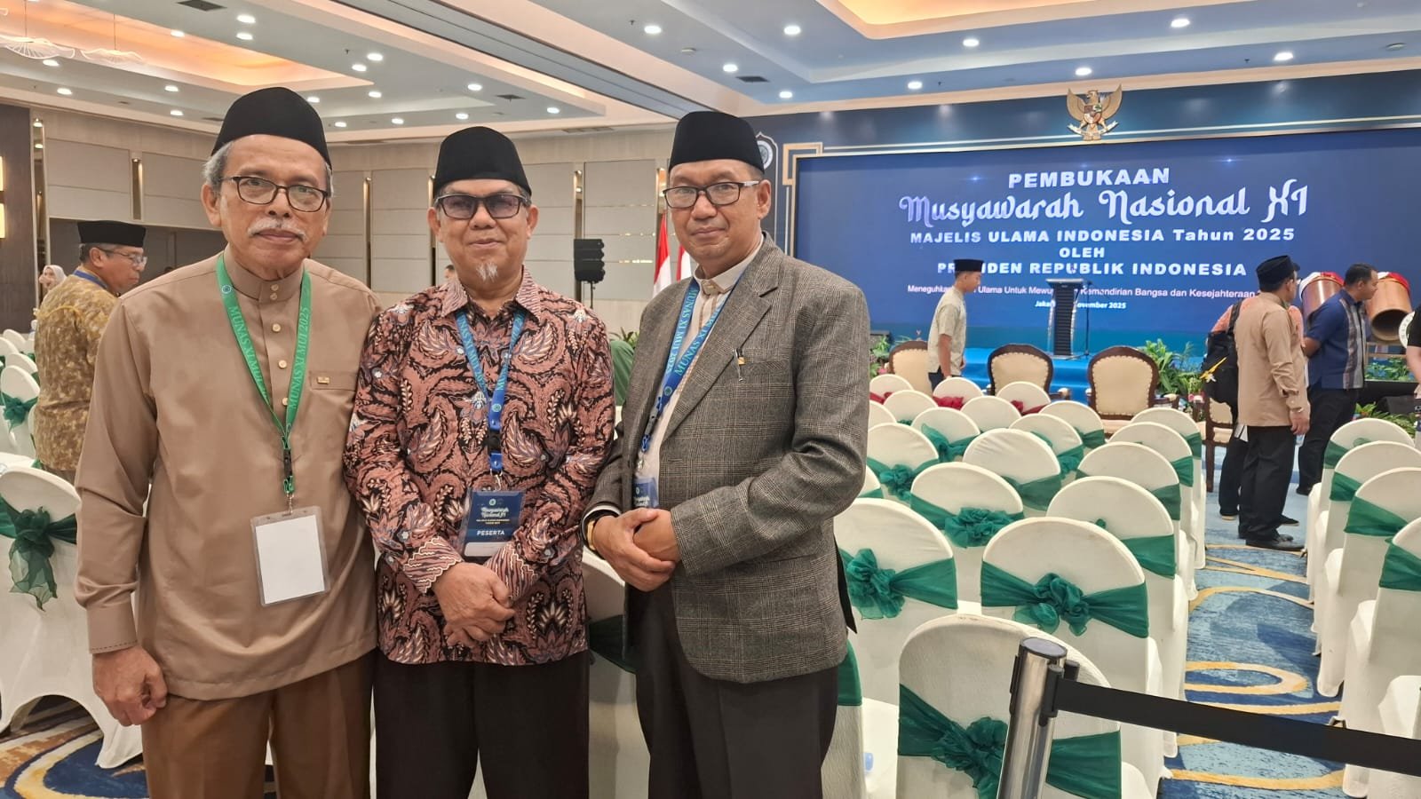 PP As’adiyah Utus Wakil Sekretaris II Gurutta KH. Abdul Hafid ke Munas XI MUI 2025