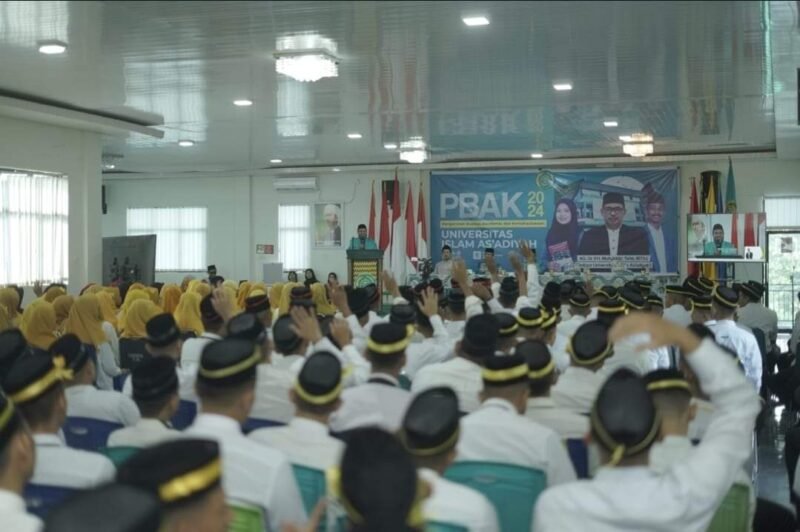 Ratusan Mahasiswa Baru Memenuhi Aula UIA dalam Pembukaan PBAK 2024