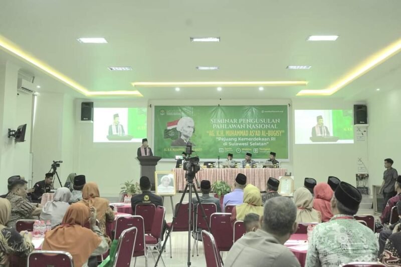 Seminar Pengusulan Pahlawan Nasional Anregurutta KH. Muhammad As'ad al-Bugisy: Jejak Kepahlawanan yang Abadi