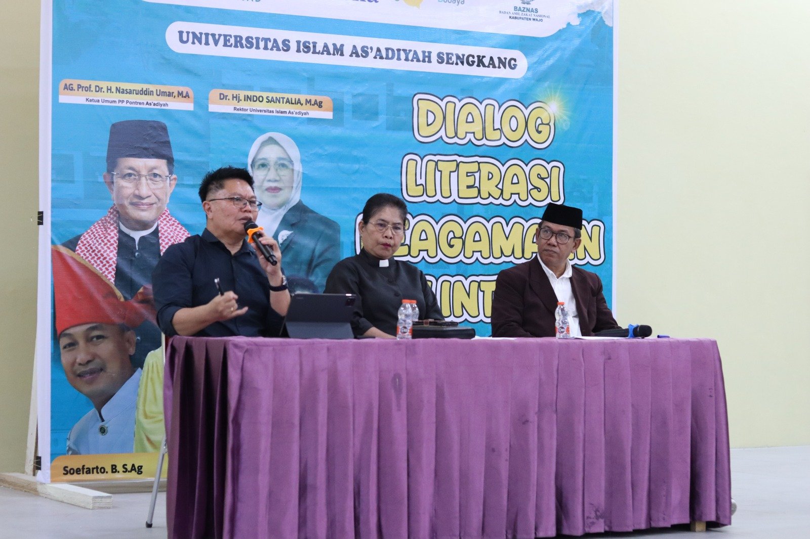 UNISAD Gelar Dialog Literasi Keagamaan Lintas Budaya, Perkuat Kerukunan Antarumat Beragama di Wajo